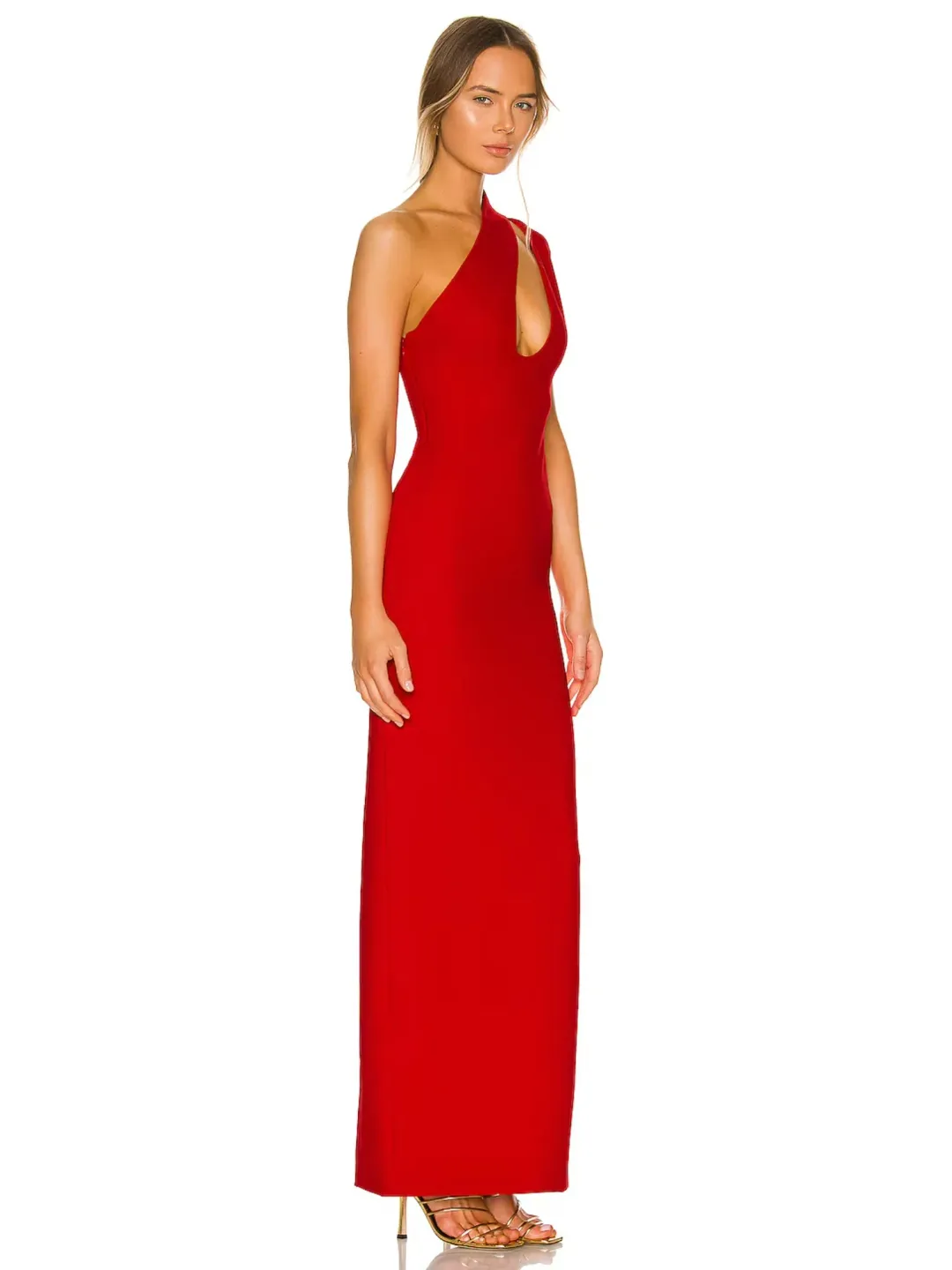 Solace London Krista Maxi Dress in Royal Red Size US 6 / AU 10 for rent on The Volte - main image