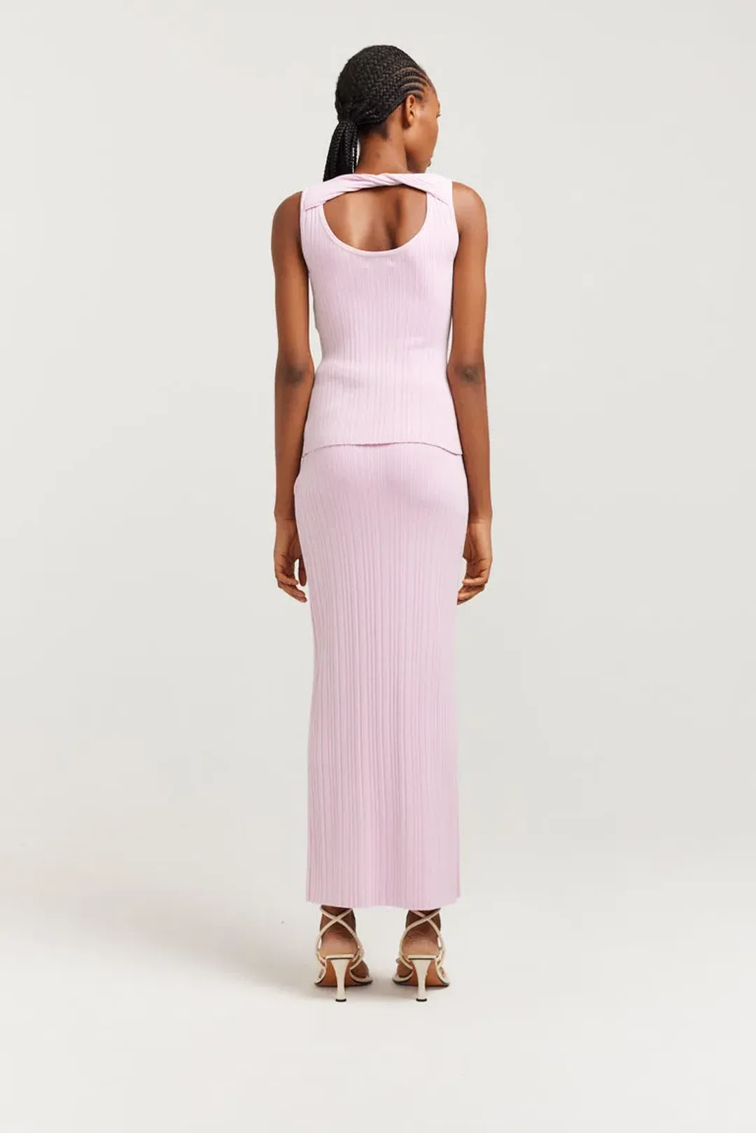 Henne Romee Knit Set  Musk Size 6  for rent on The Volte - main image