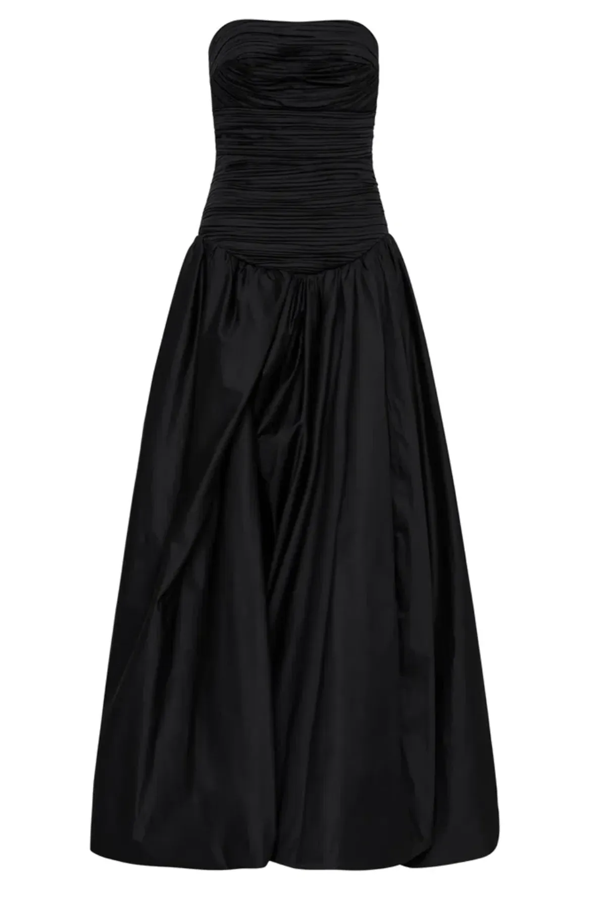 Aje  Violette Bubble Hem Maxi Dress Black Size 10 - Image 3