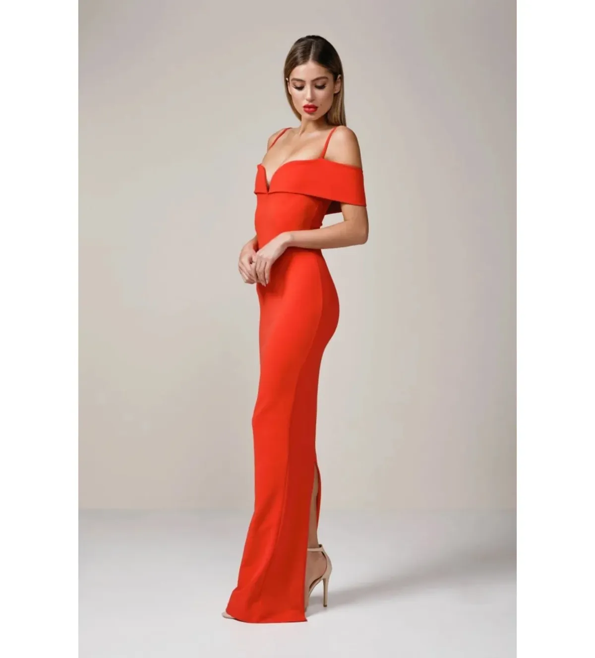 Love Nookie Pretty Woman Gown Red Size 10  - Image 2