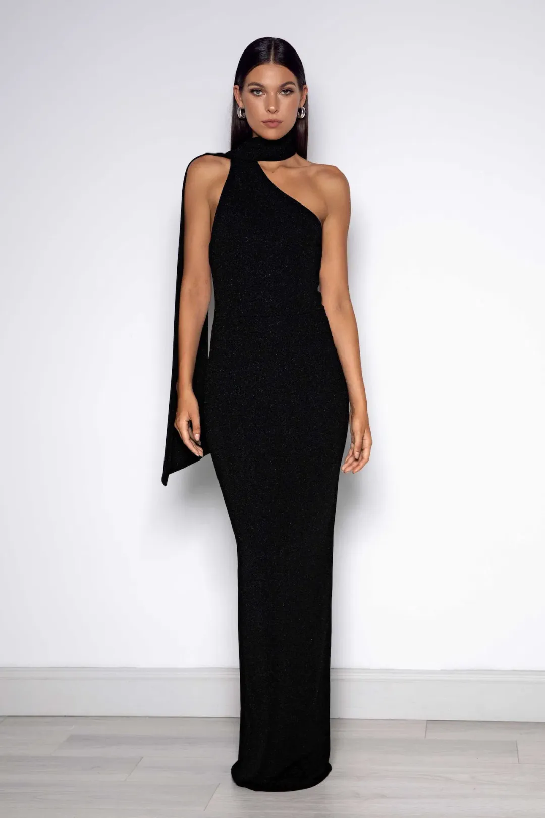 Elle Zeitoune Noah Maxi Dress Black Size 6 for rent on The Volte - main image