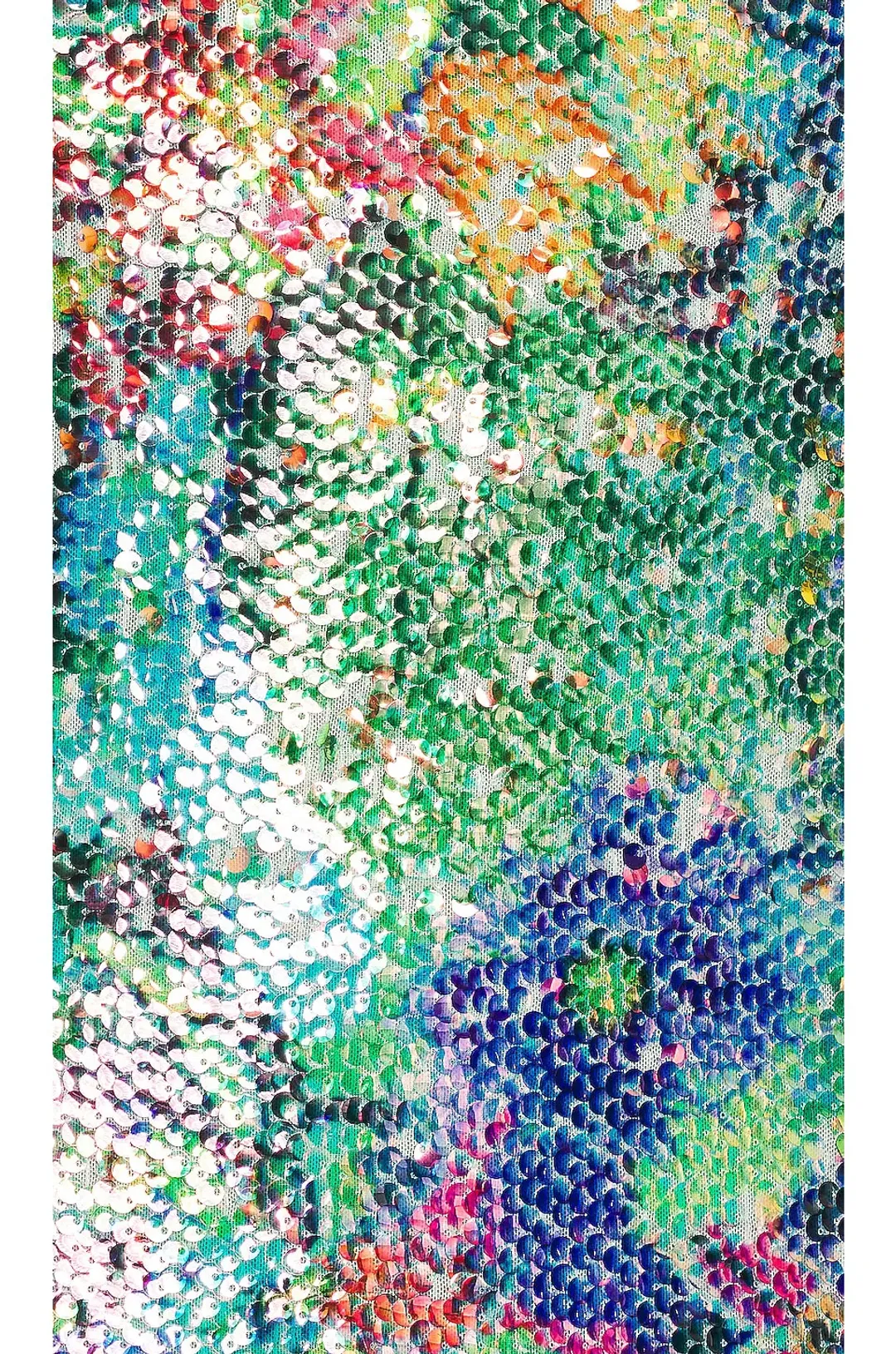 Alexis Aiya Midi Rainbow Sequin Dress in Multi Size Small / AU 8 for rent on The Volte - main image