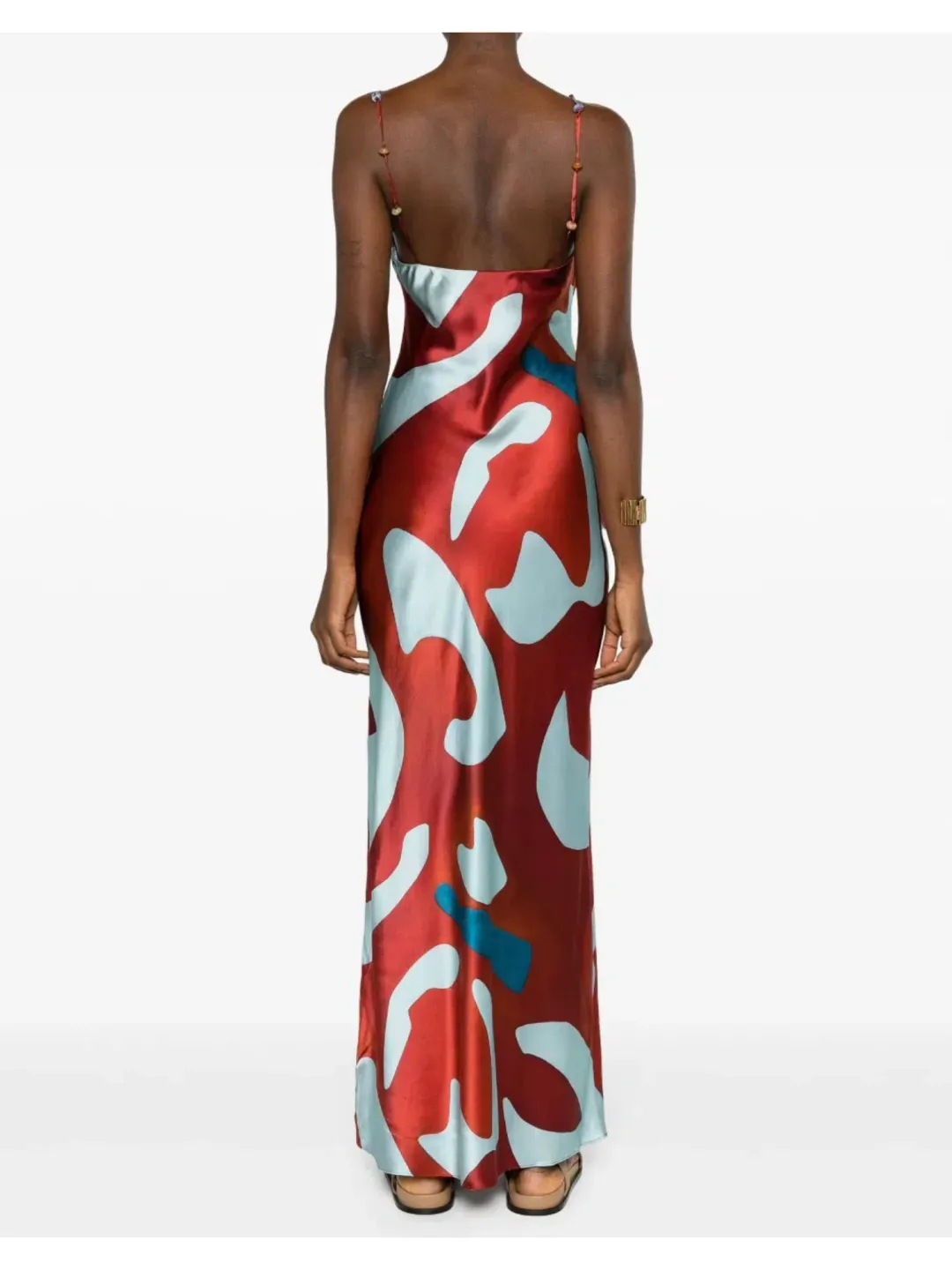 Sir The Label Frankie Slip Dress in Multi Size 0 / AU 6 for rent on The Volte - main image