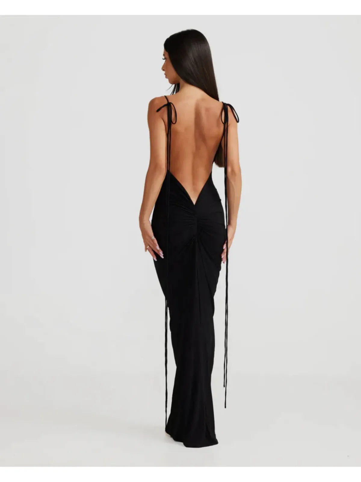 Melani the Label Jiani Gown Black Size AU 8 - Image 3