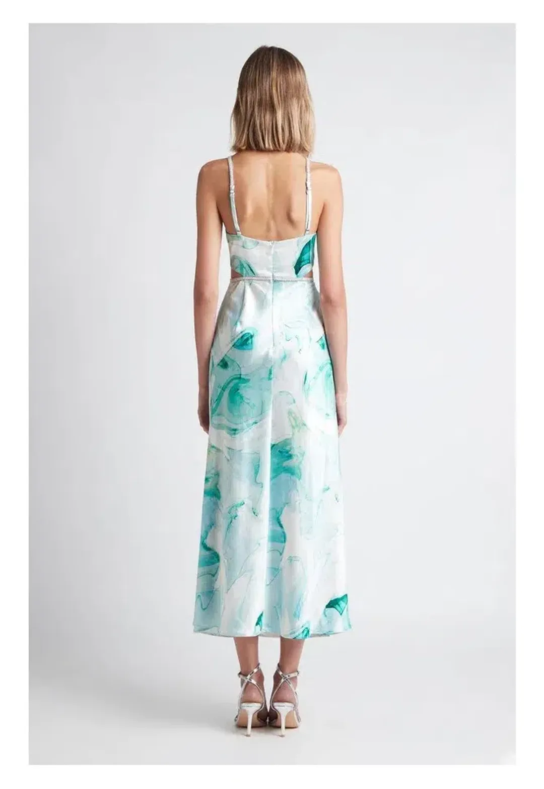 Sheike Aquatic Dress Print Size 8 for rent on The Volte - main image