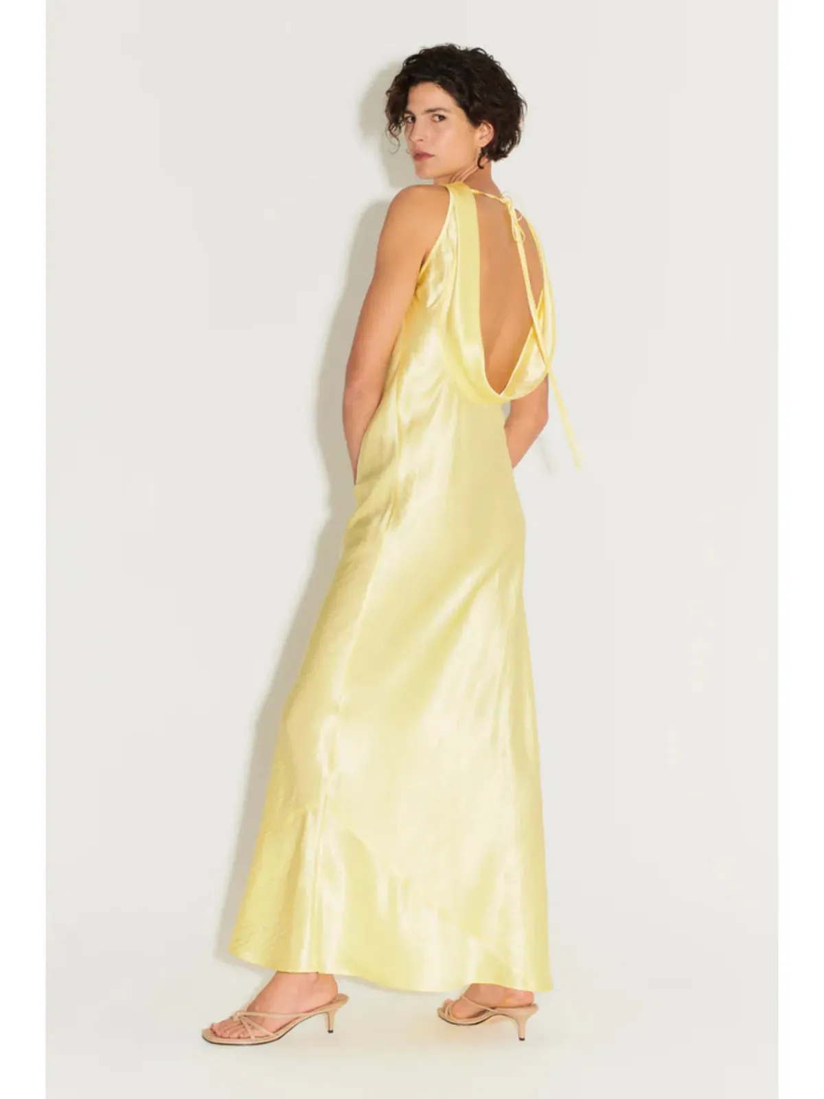 Hansen & Gretel Emmery Dress in Lemon Size AU 12  - Image 3