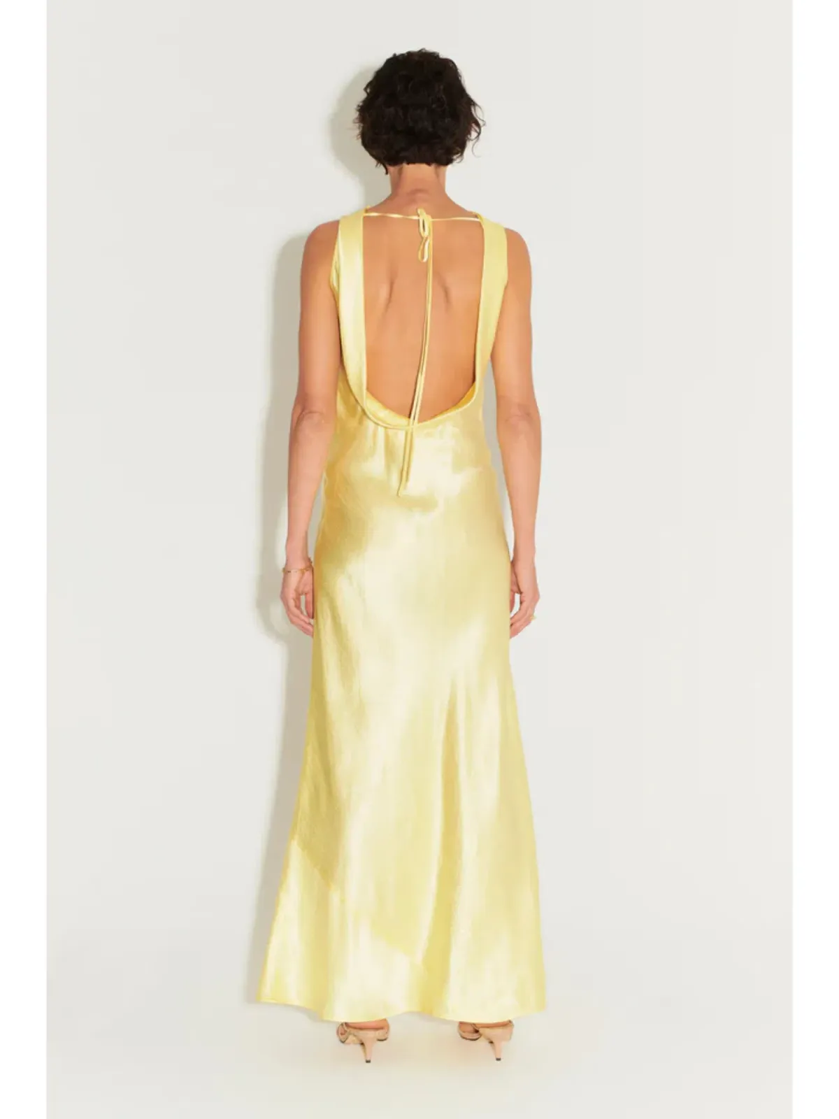 Hansen & Gretel Emmery Dress in Lemon Size AU 12  - Image 4
