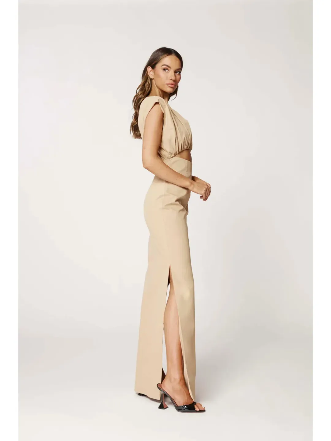 Bianca & Bridgett Nola Dress Nude Size AU 6 for rent on The Volte - main image