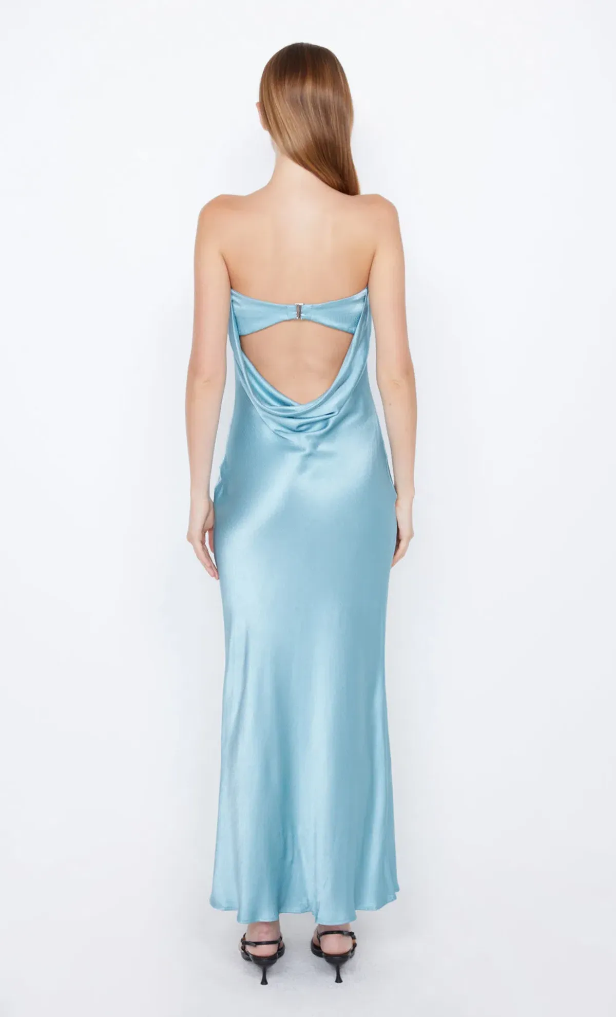 Bec & Bridge Moondance Strapless Dress Sea Spray Size 8 - Image 2