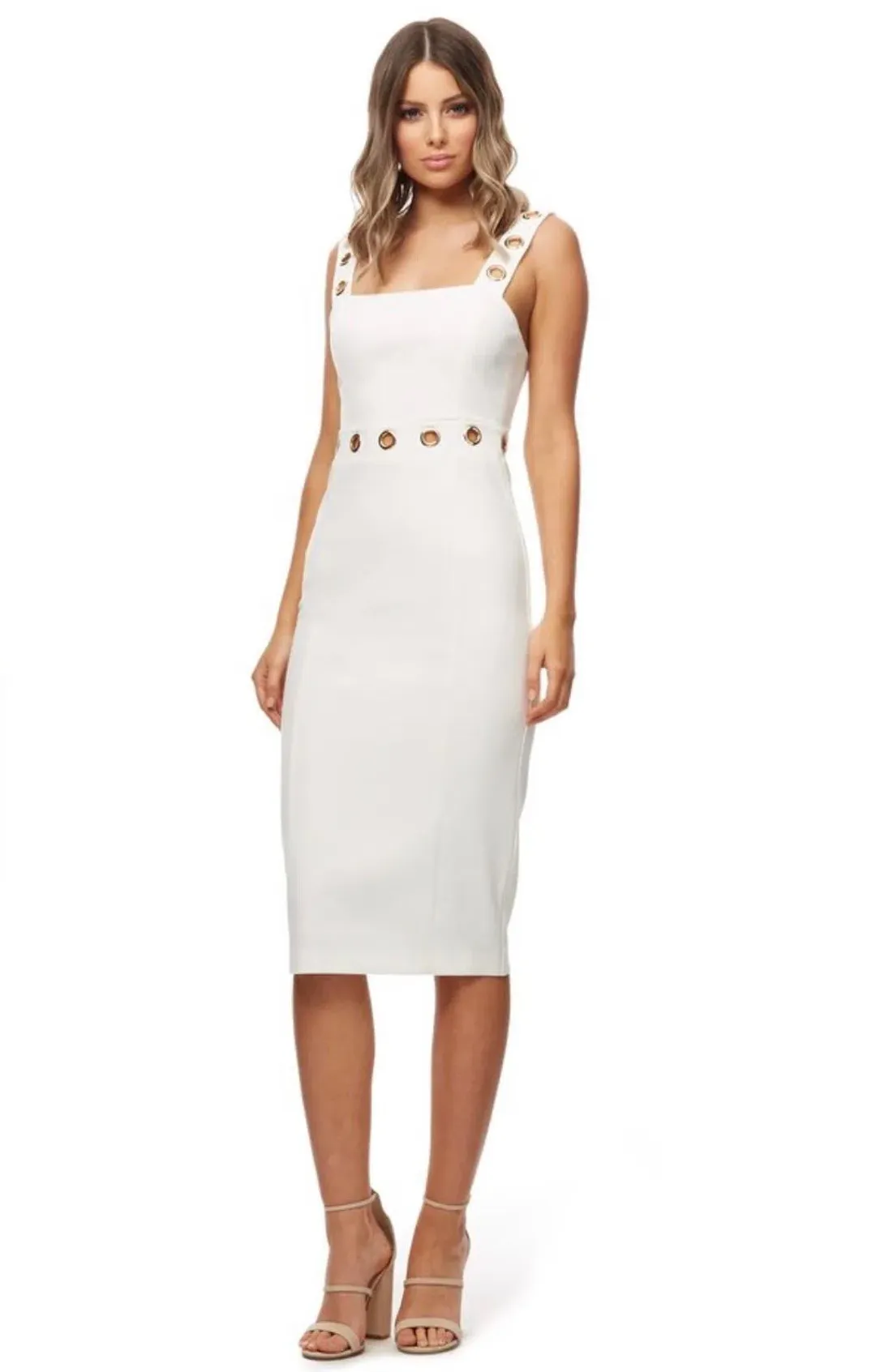 Kookai Hotel Costes Dress White Size 6 for rent on The Volte - main image