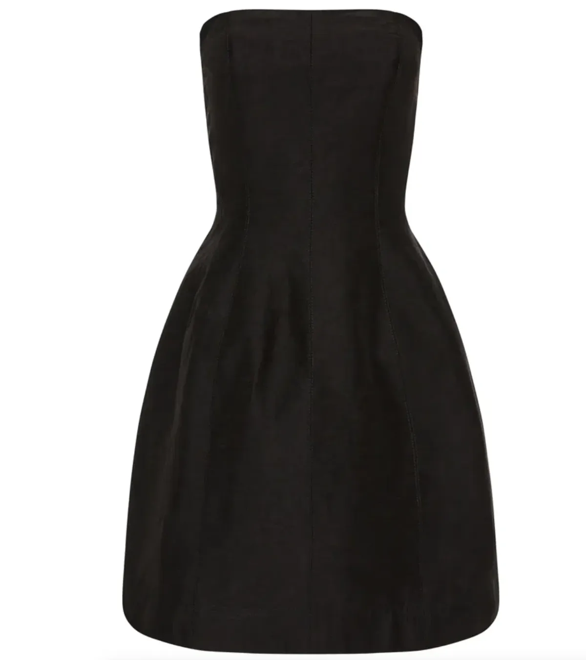Aje Baret Strapless Mini Dress Black Size 8  - Image 5