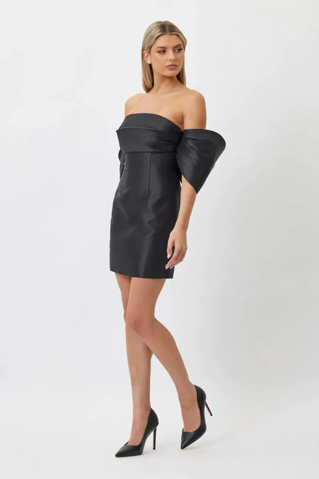 Bianca and Bridgett Eden Mini Dress Black Size 8 for rent on The Volte - main image