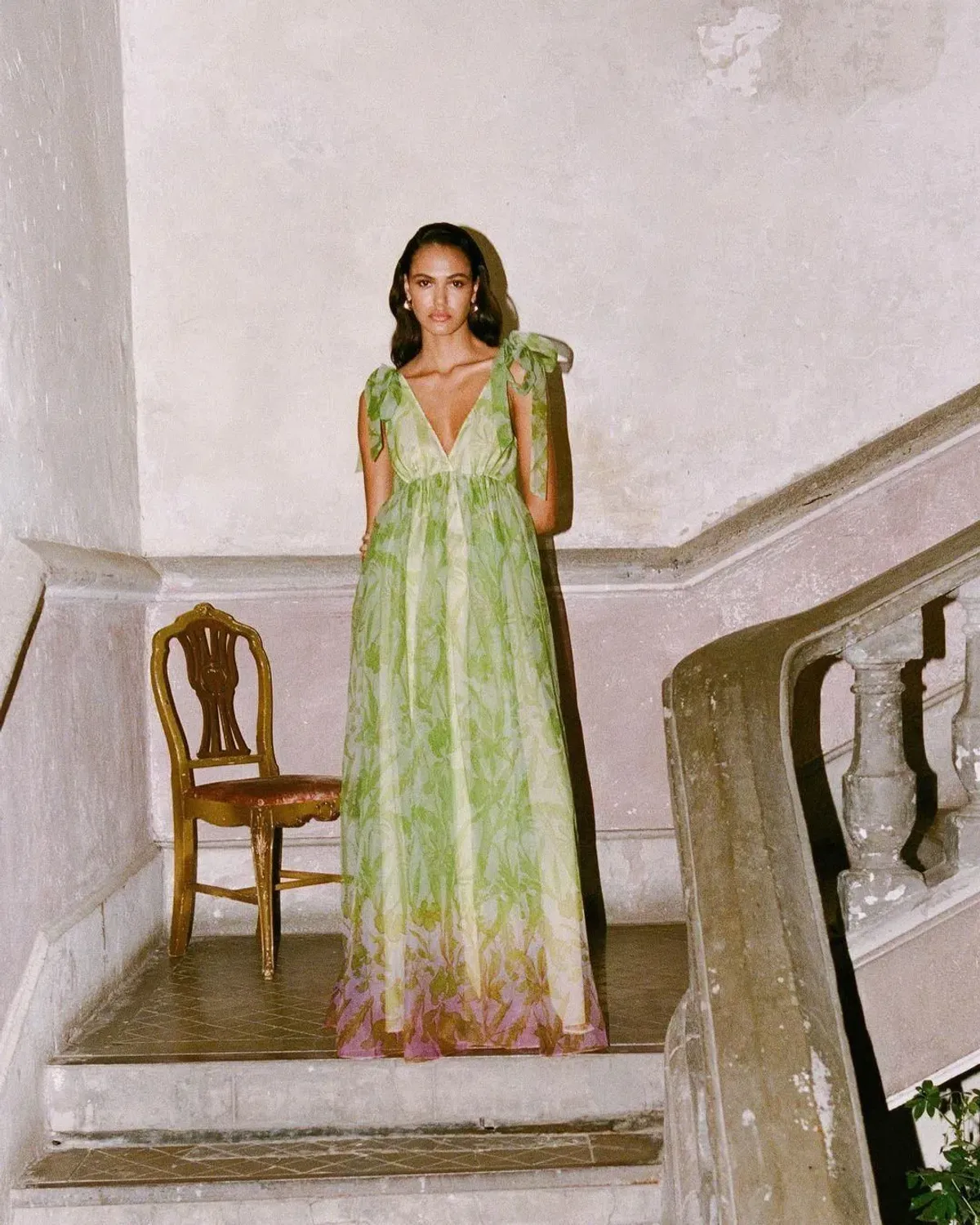 STAUD Dandelion Dress Lime Size 10  - Image 3