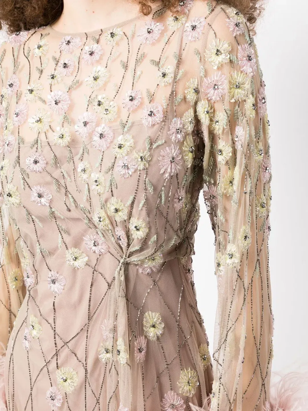 Rachel Gilbert Lennox Mini Nude Size 1 (AU 8) for rent on The Volte - main image