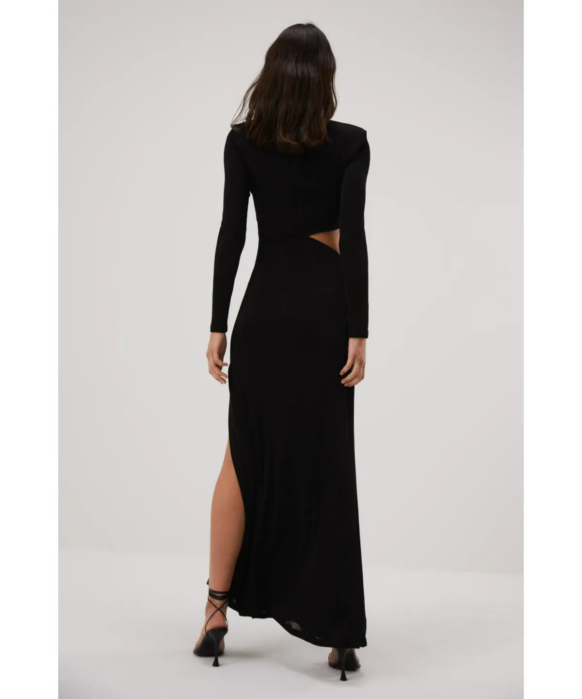 Misha Akari Floor Length Gown Black Size 6/XS - Image 3