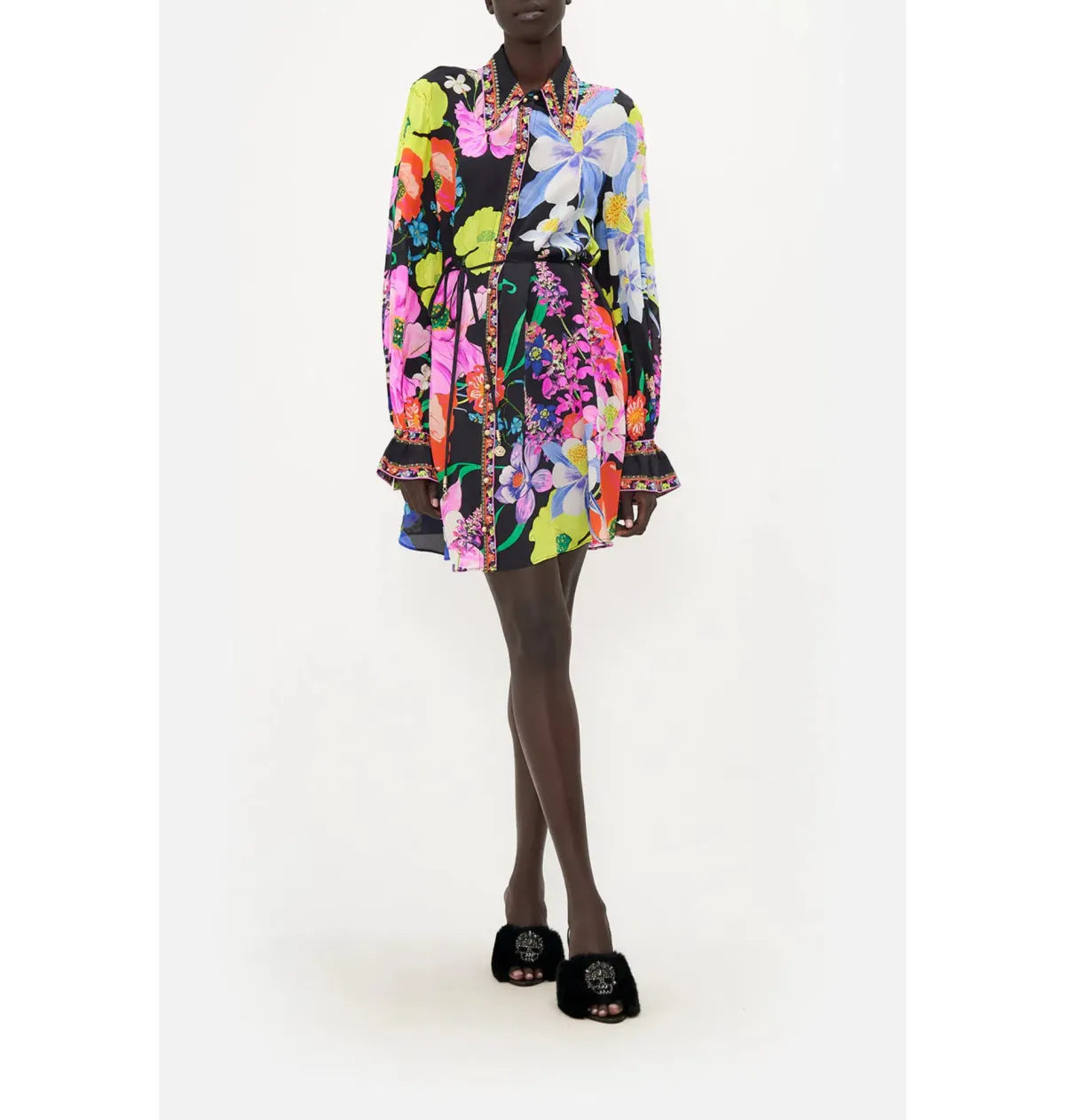 Camilla Shift Dress Away With The Fairies Print Size Small / AU 12 - Image 1