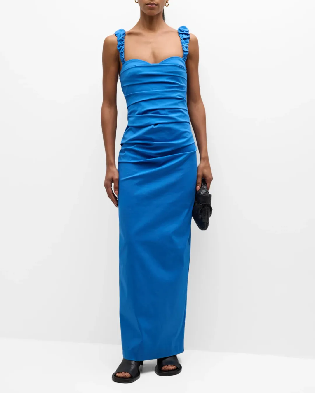 Sir the Label Azul Balconette Dress Blue Size 1 / AU 8 for rent on The Volte - main image