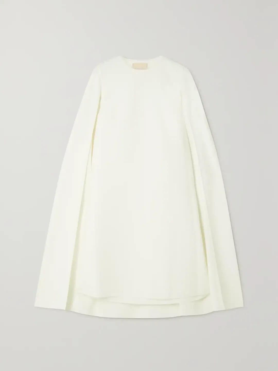 Roksanda Twiggy Cape  A-line Dress Ivory Size 6  for rent on The Volte - main image