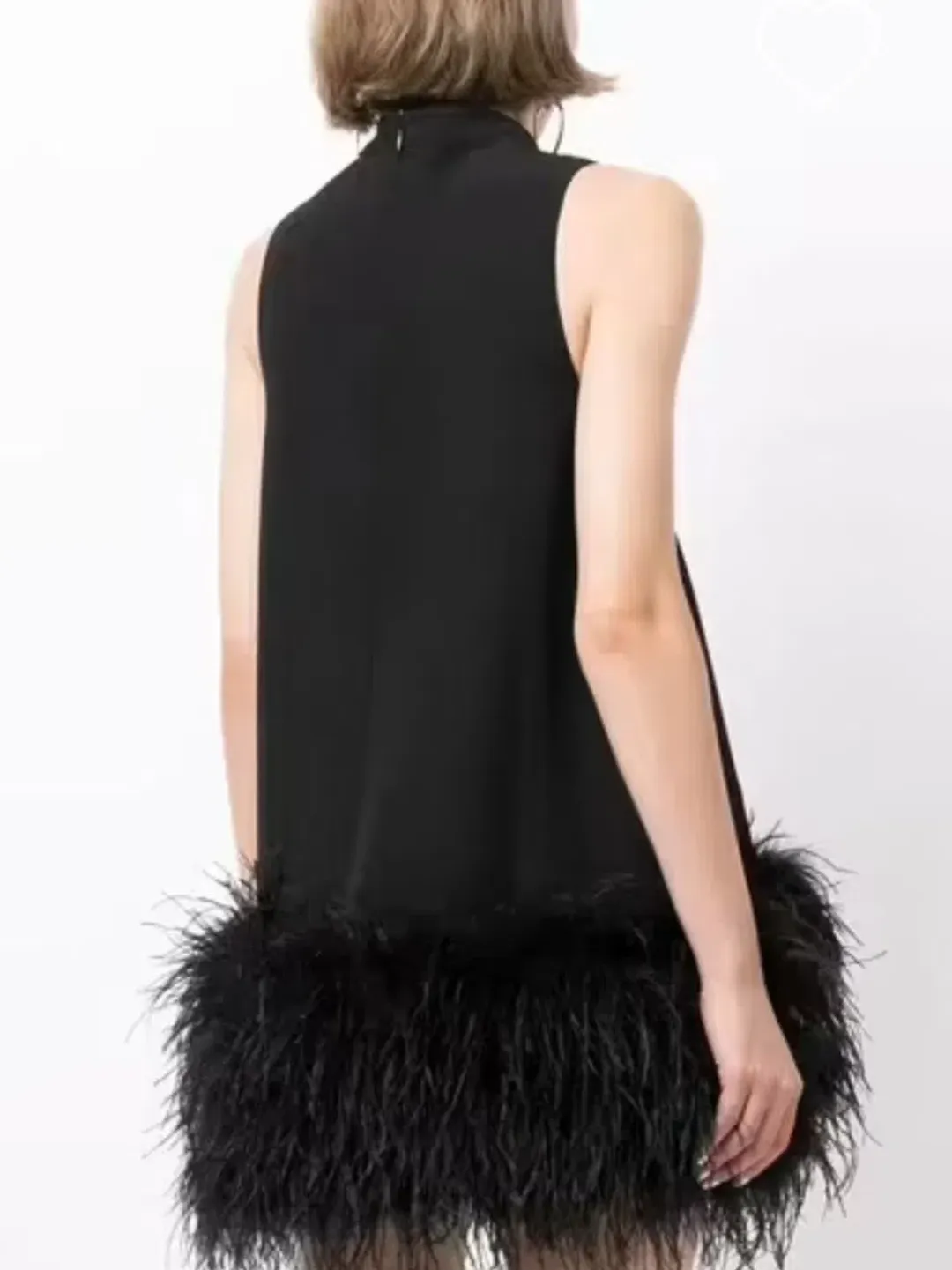 Rachel Gilbert Linc Mini Dress Black Size 5/AU 16 for rent on The Volte - main image