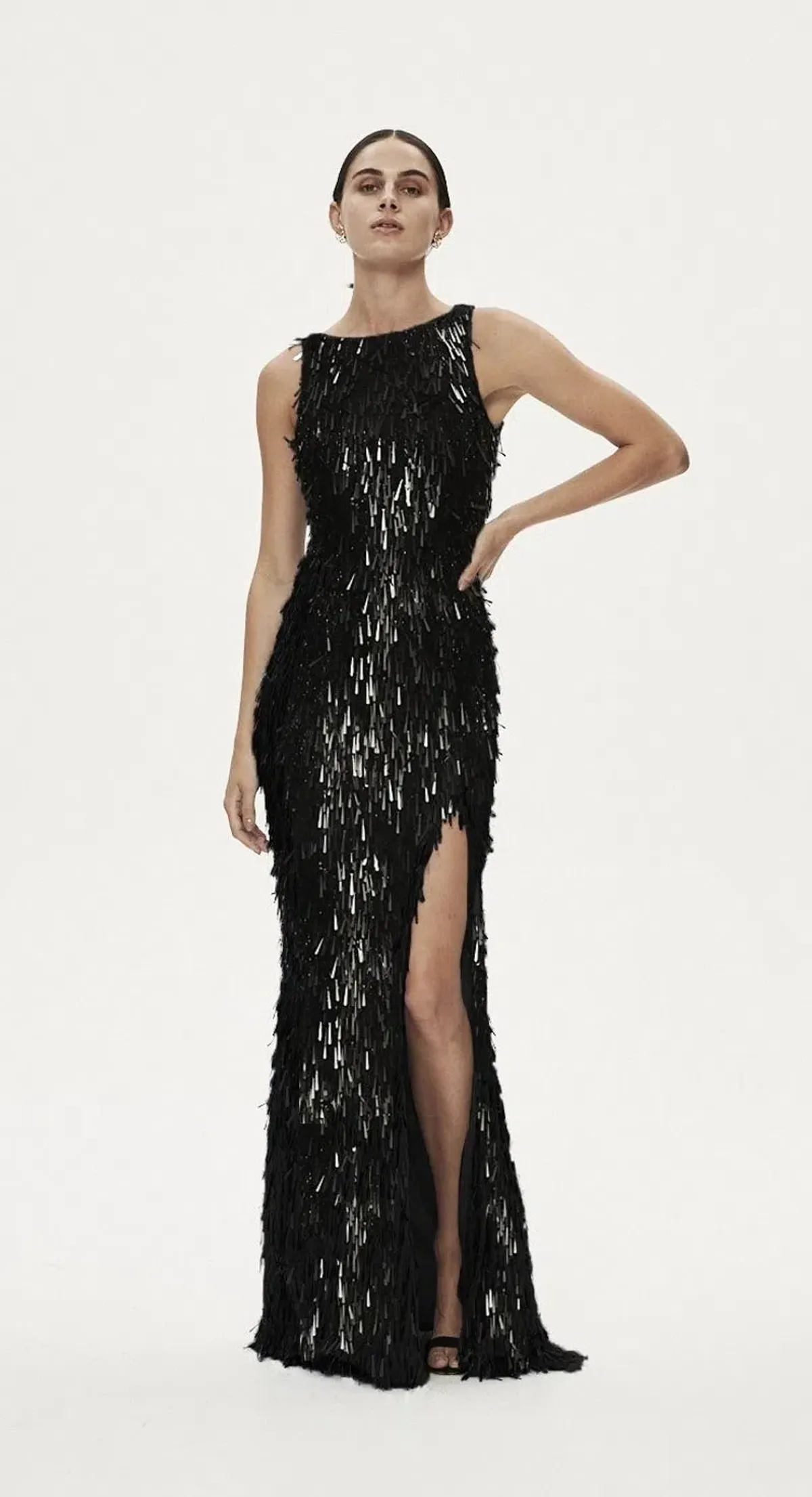 Rachel Gilbert Opus Gown Black Size 0 / AU 6 - Image 1