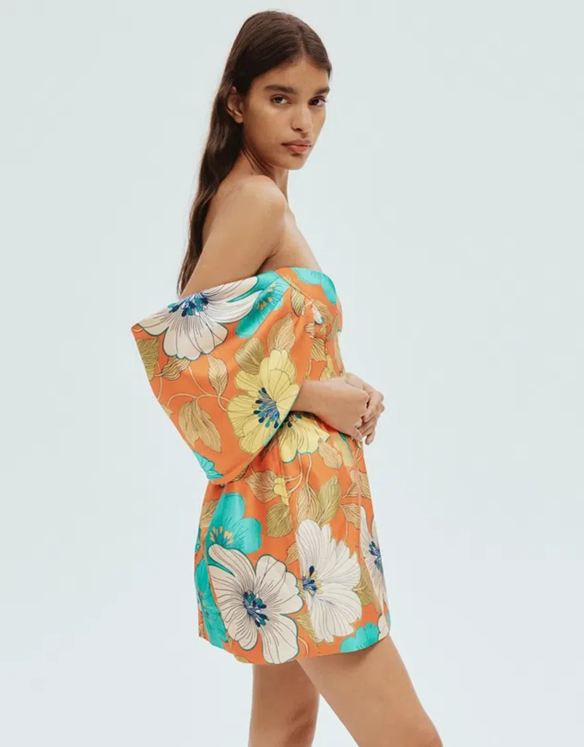 Alemais Piato Sculpt Mini Dress Multi Size 8 - Image 4