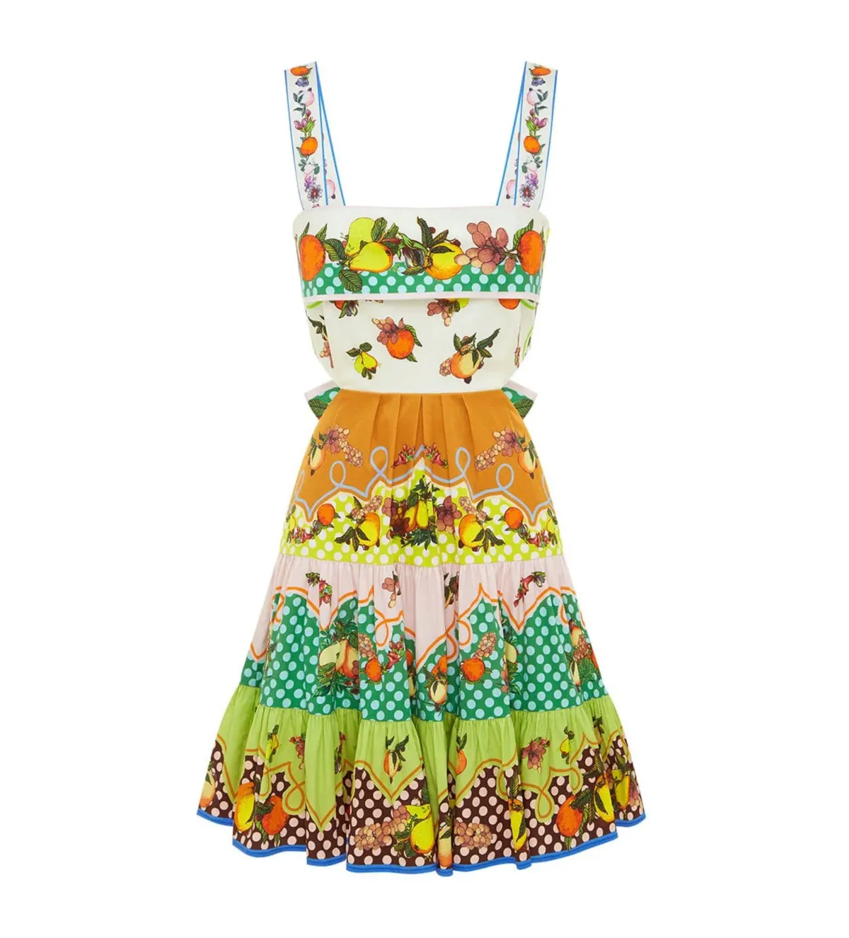 Alemais Lemonis Cut Out Mini Dress In Mutli Size 12 - Image 2