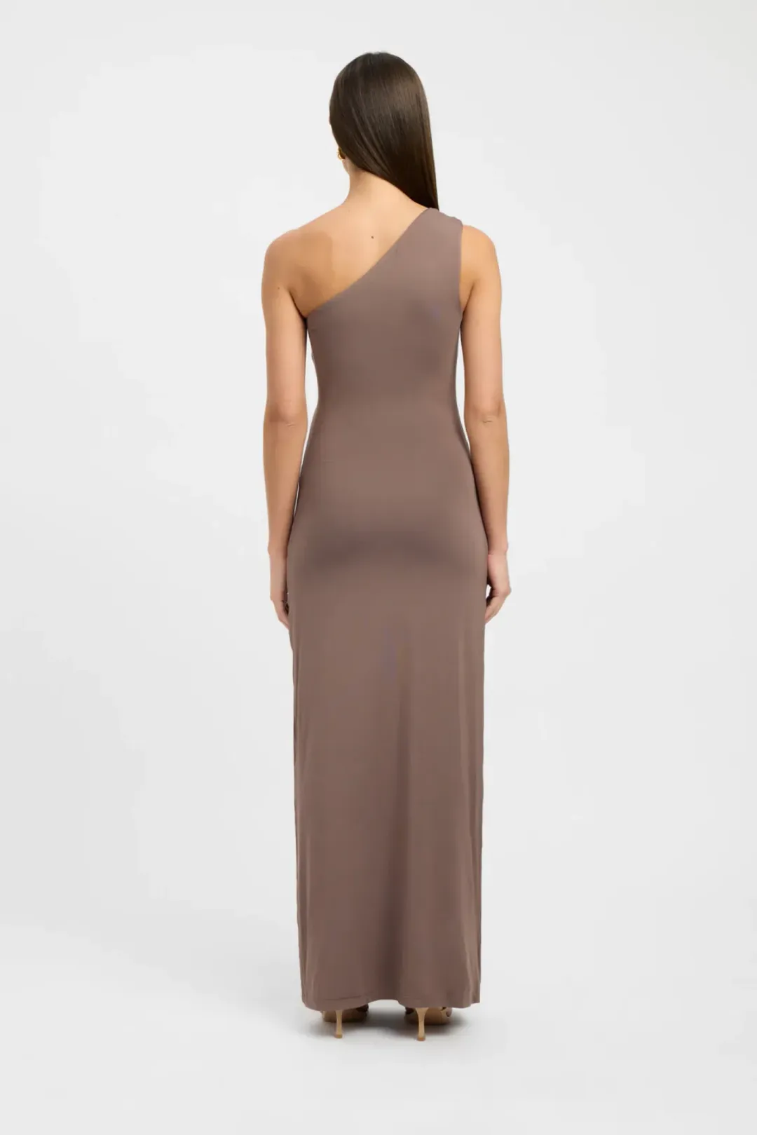 Kookai Sam Maxi Dress in Walnut Size 34 / XS / AU 6 for rent on The Volte - main image