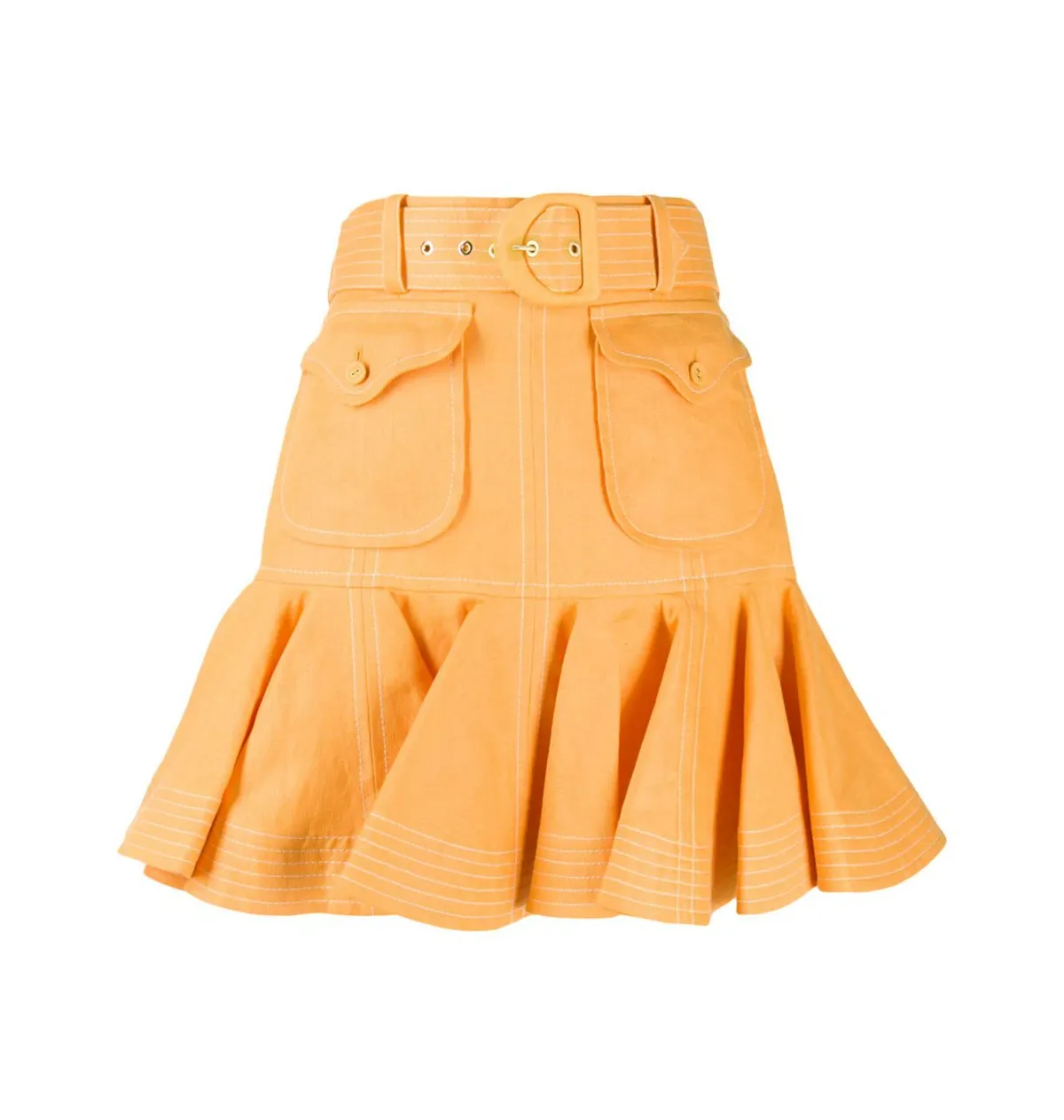 Zimmermann Super Eight Safari Skirt Yellow Size 2 / AU  - Image 5