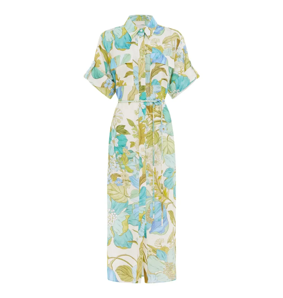 Alemais Janis Shirtdress in Print Size AU 8 - Image 5