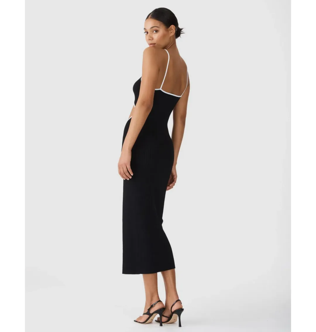 San Sloane Webb Midi in Black Size S / AU 8 for rent on The Volte - main image