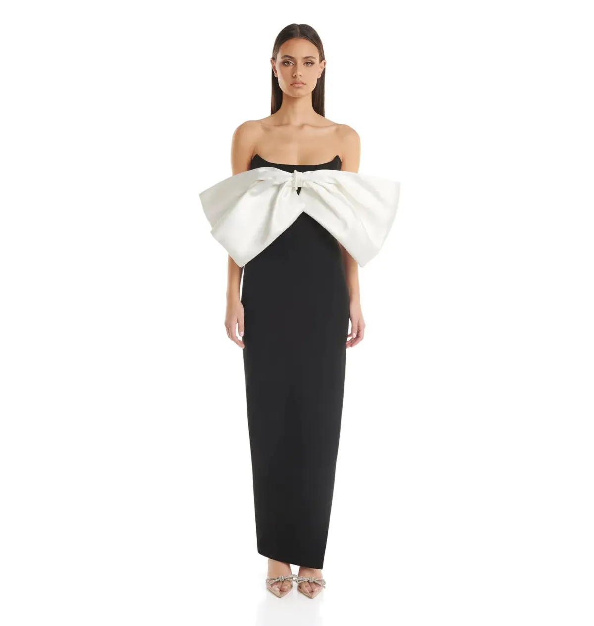 Eliya the Label Sarah Dress in Black/White Size AU 10 - Image 1