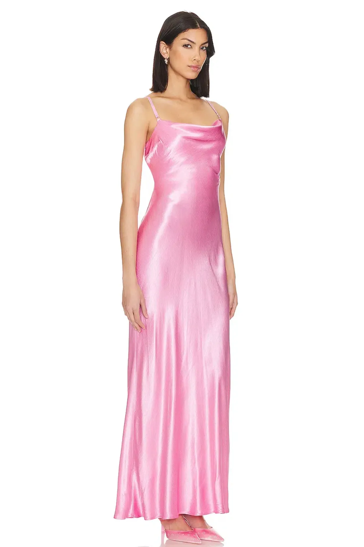 Bec & Bridge Mali Maxi Dress Pink Size 6 - Image 4