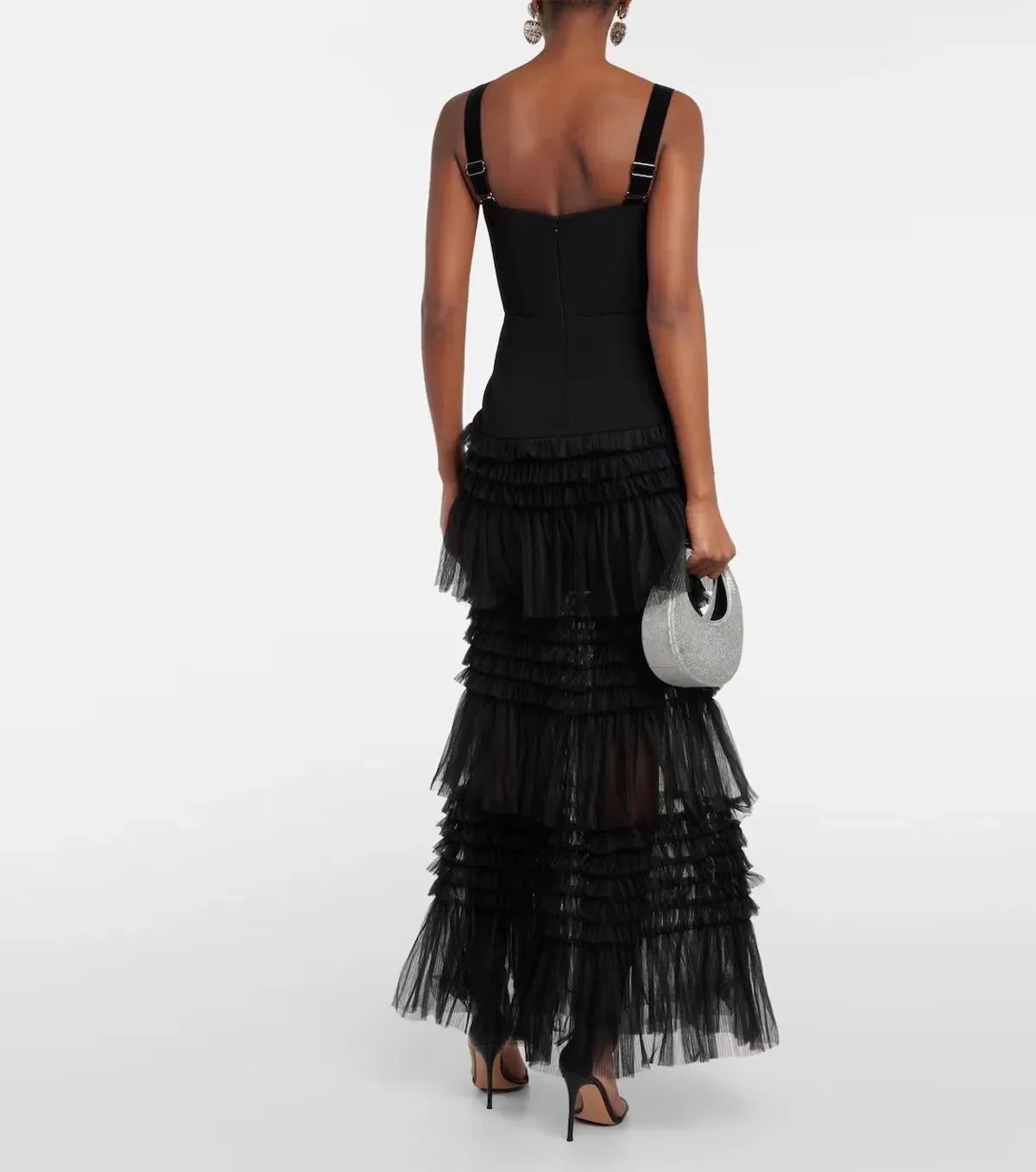 Rebecca Vallance Amelia Gown Black Size 8 - Image 2