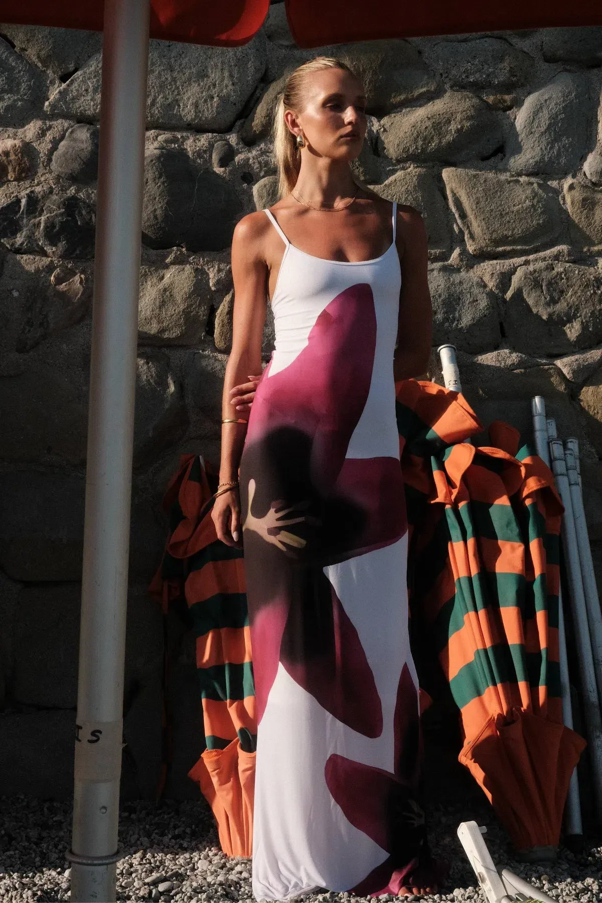 Harper Lu Pearl Lily Floral Slip Dress Floral Size S/ AU 8 - Image 2