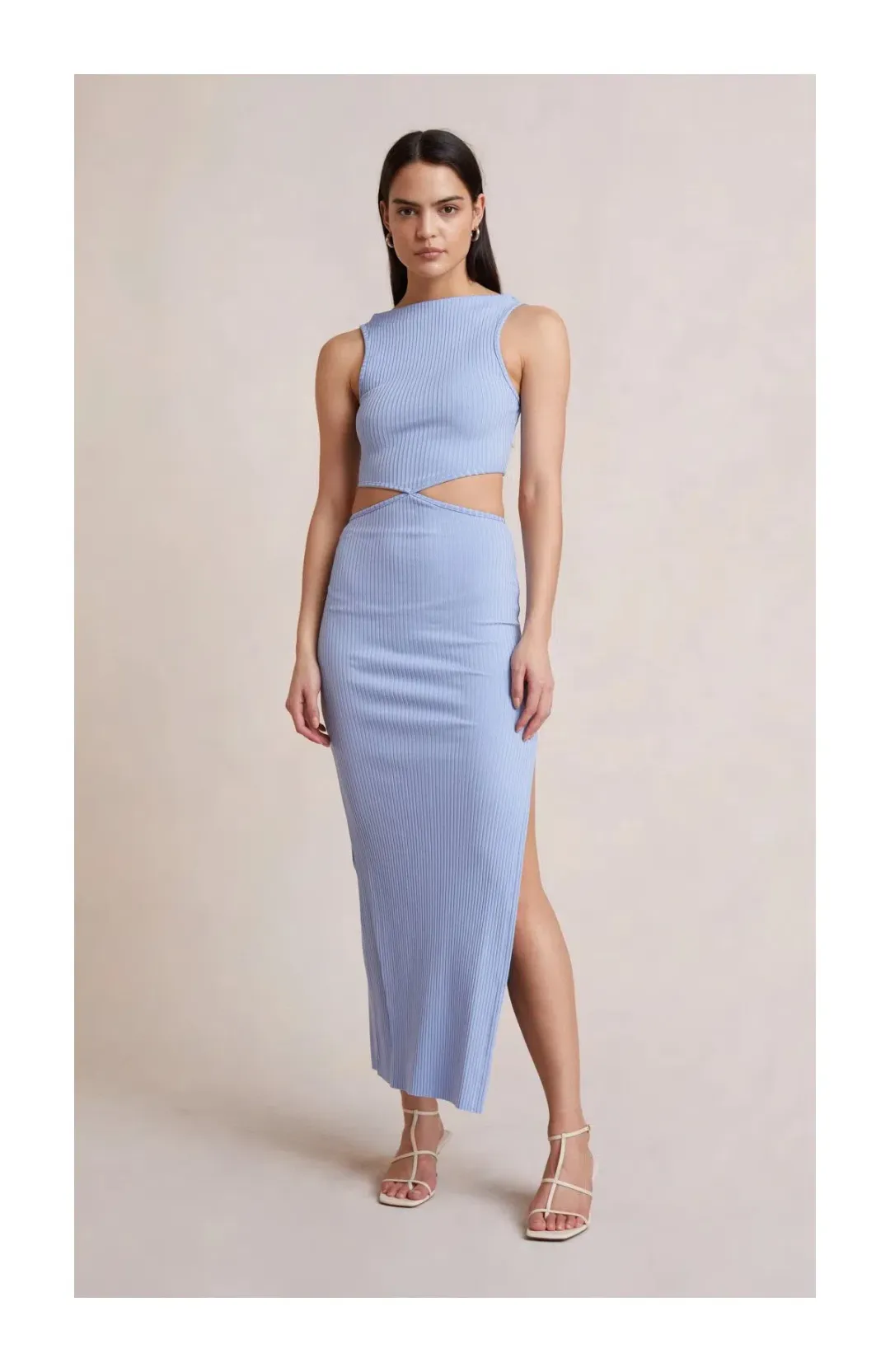 Bec & Bridge Cornflower Reba Midi Dress Blue Size 8 for rent on The Volte - main image