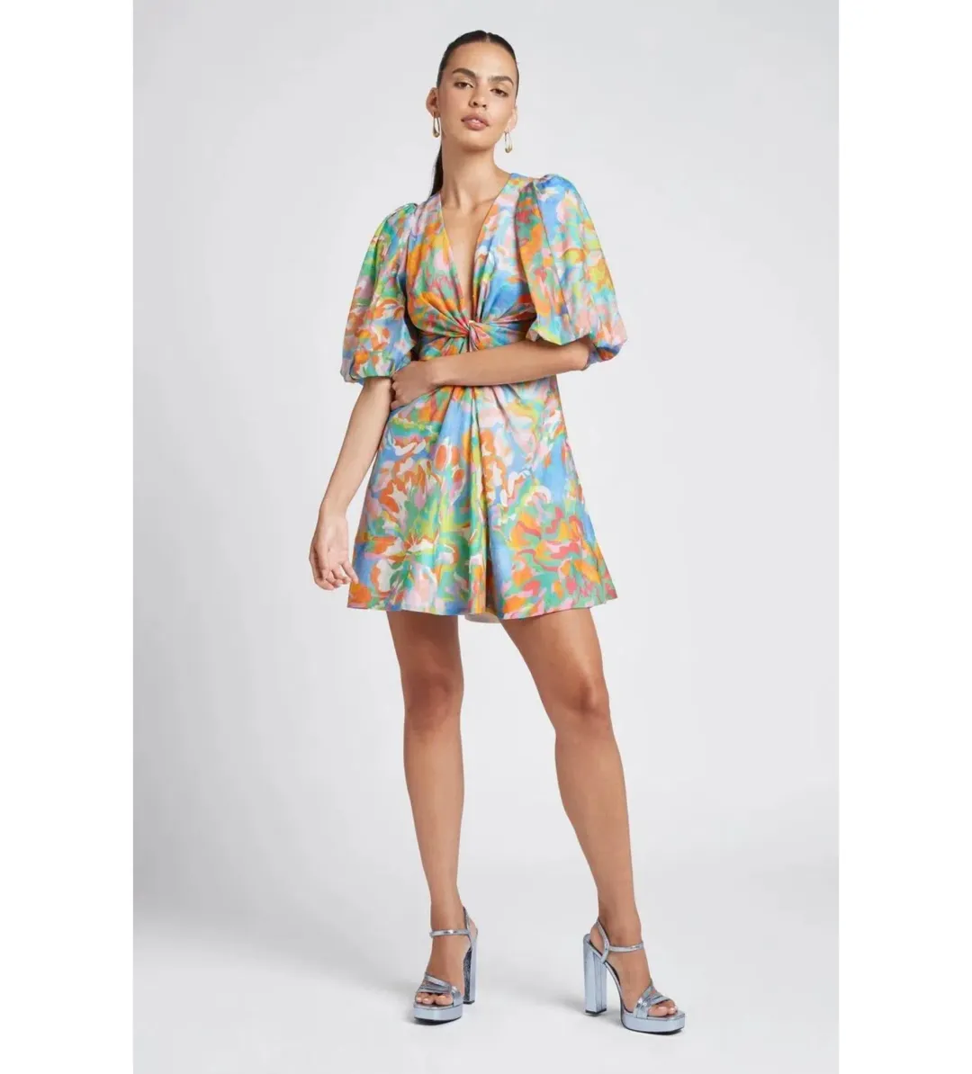 Sheike Stevie May Dress Multi Size 10 for rent on The Volte - main image