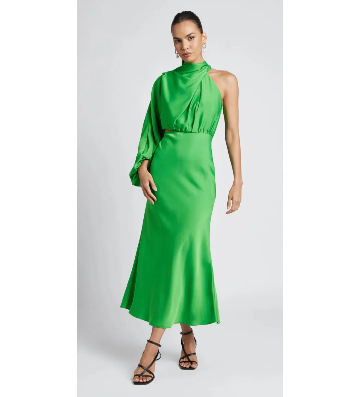 Sheike Olivia Maxi Dress Green Size 10 - Image 1