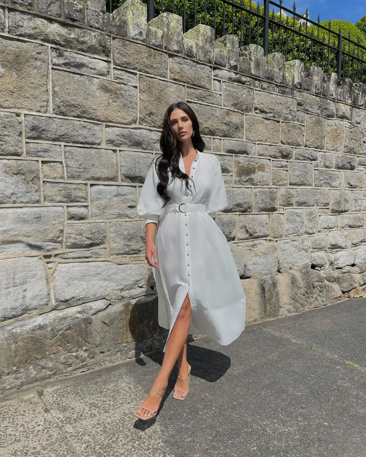 Sheike Piper Dress White Size 14 - Image 1