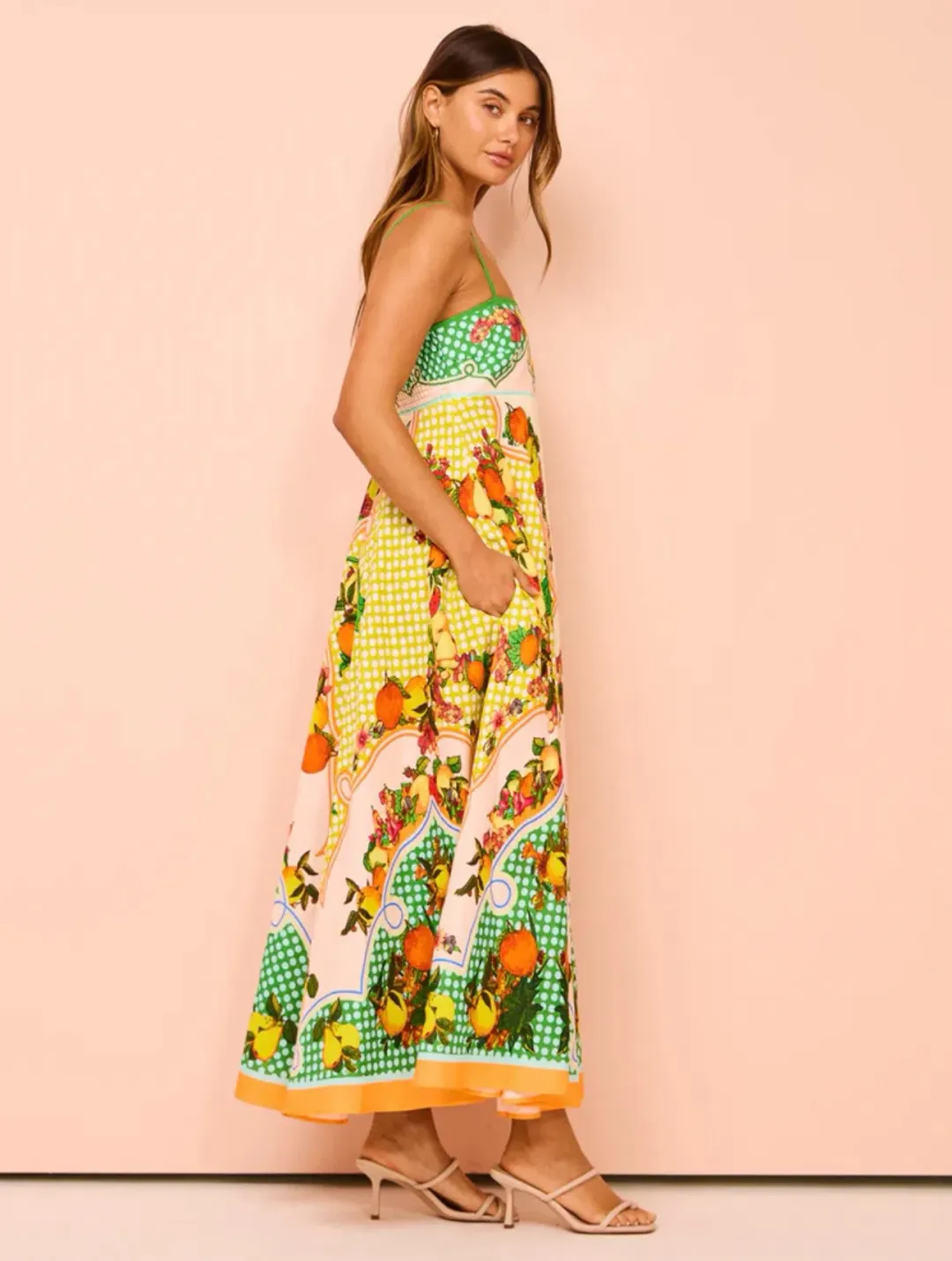 Alemais Lemonis Sundress Multi Size 10 for rent on The Volte - main image