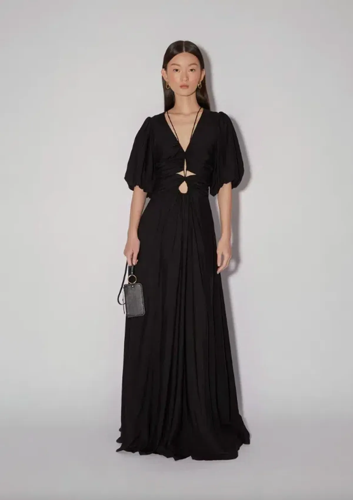 Magali Pascal The Pallida Maxi Dress Black Size 12  - Image 1
