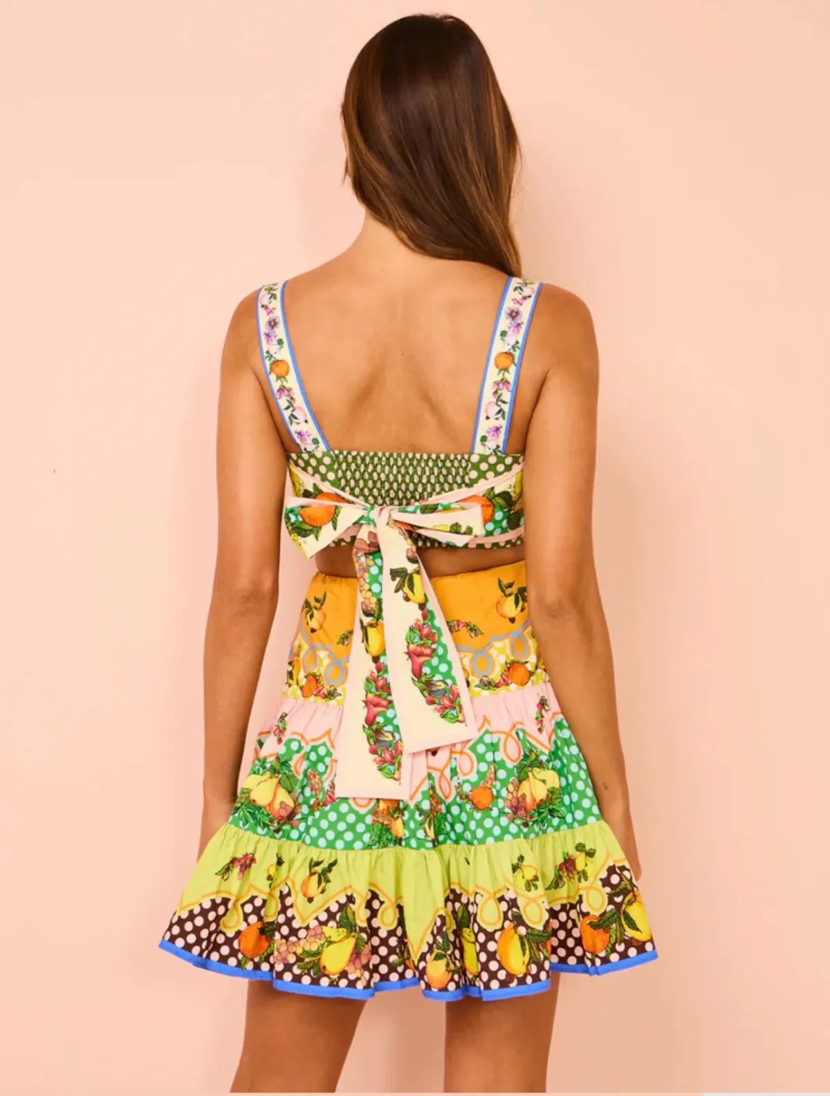 Alemais   Lemonis Cut Out Mini Dress Multi Size 12 - Image 5