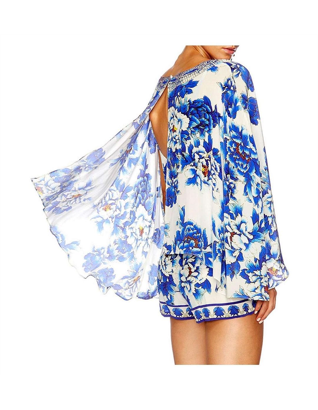 Camilla Ring Of Roses Playsuit for rent on The Volte - main image