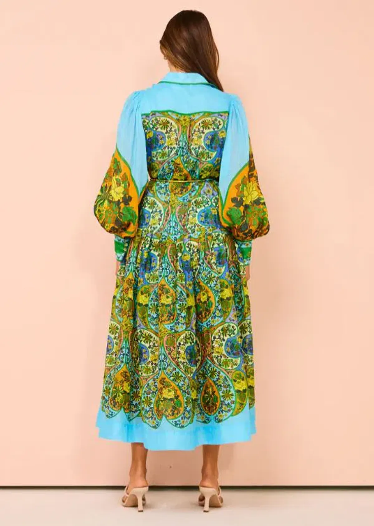 Alemais Sofie Shirtdress Multi Size 14 - Image 3
