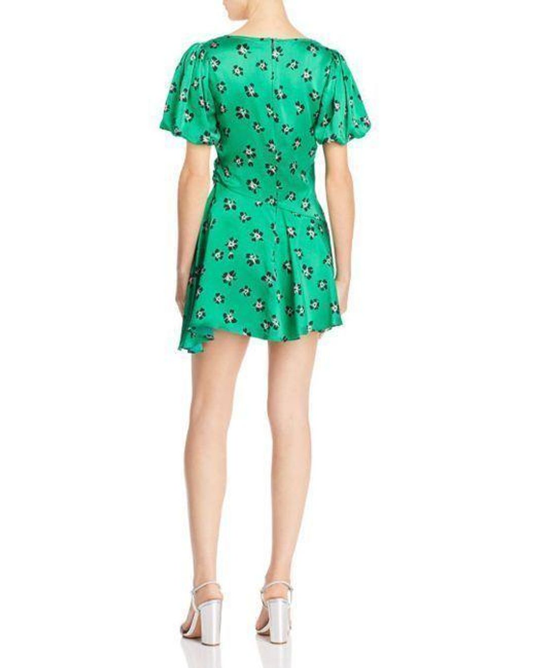 Bec & Bridge Tropicana Mini Dress Green Size 10 for rent on The Volte - main image