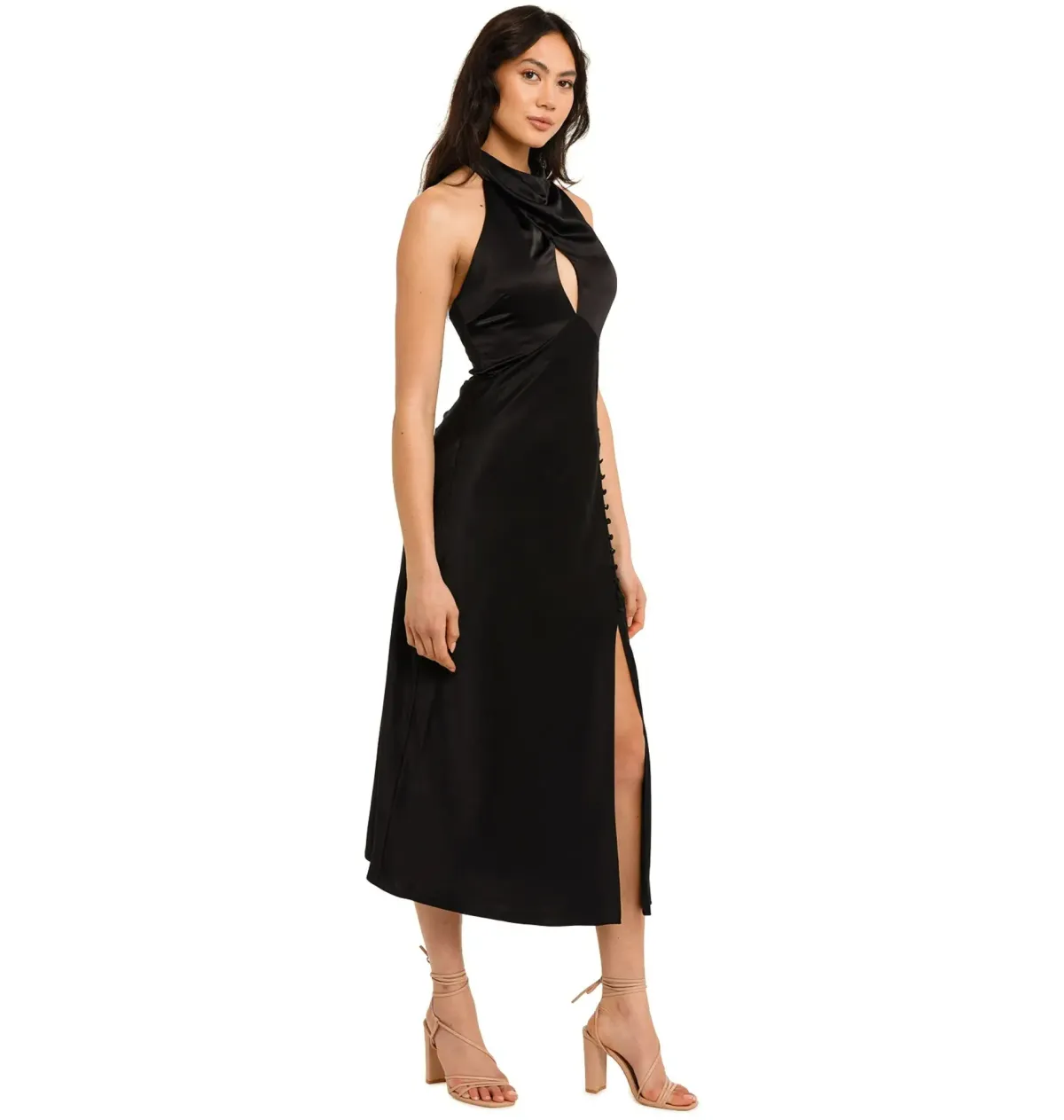 Nicholas Aline Dress Black Size AU 10 - Image 2