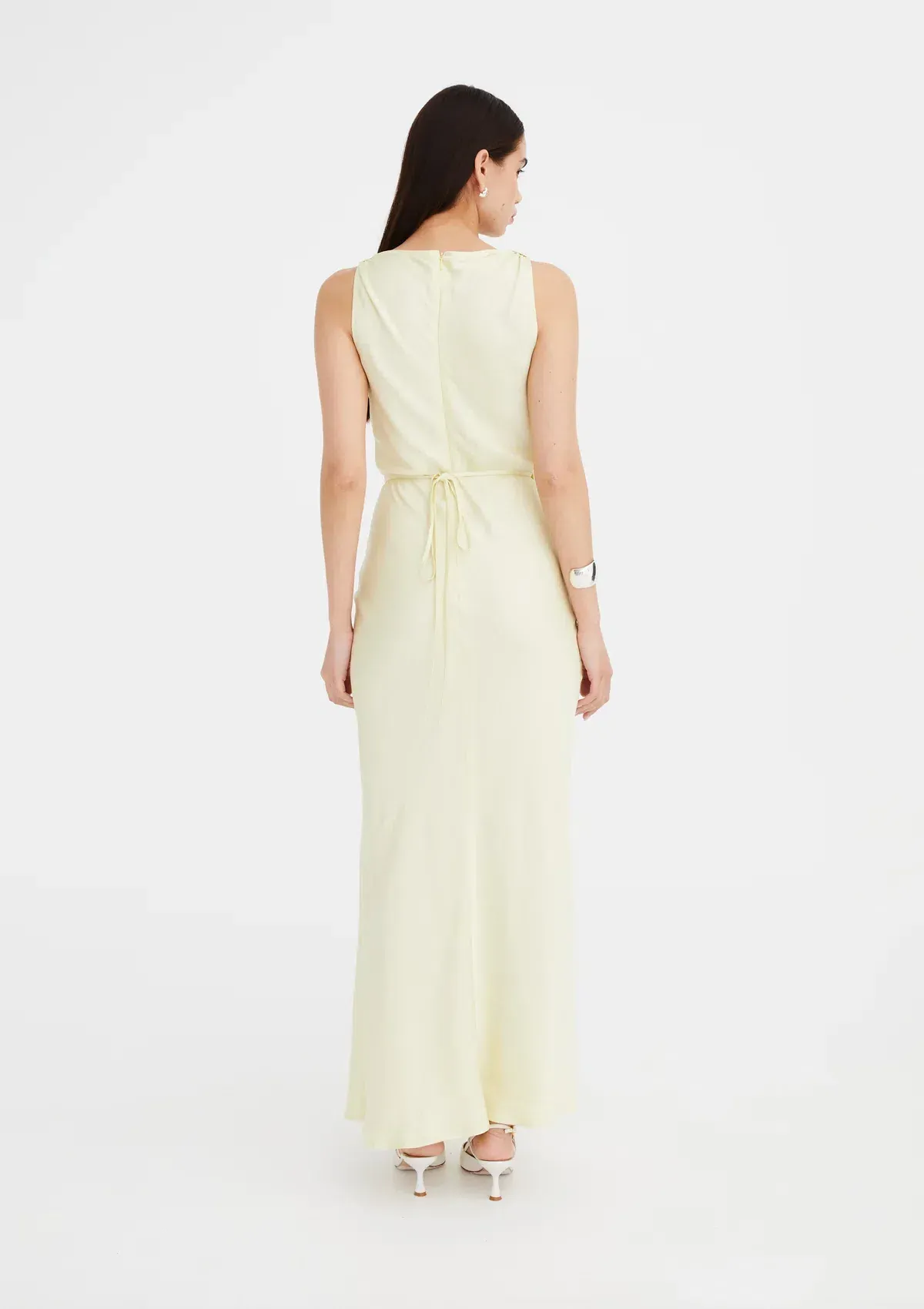 Jillian Boustred Vikki Dress in Lemon Size 1 / AU 8 - Image 2