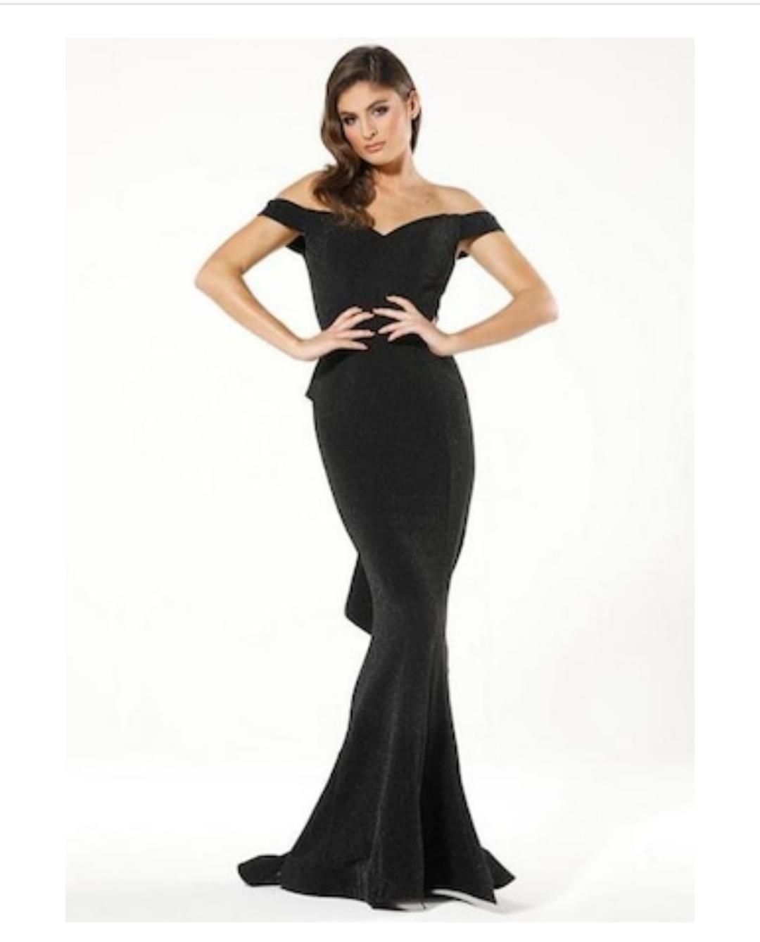 Bianca & bridgett Black ball gown size 12 for rent on The Volte - main image