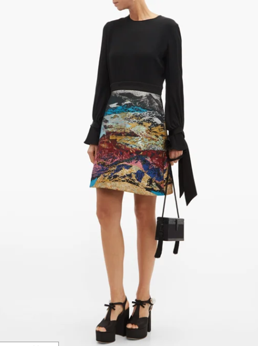 Mary Katrantzou Ligretto dress size 10 for rent on The Volte - main image