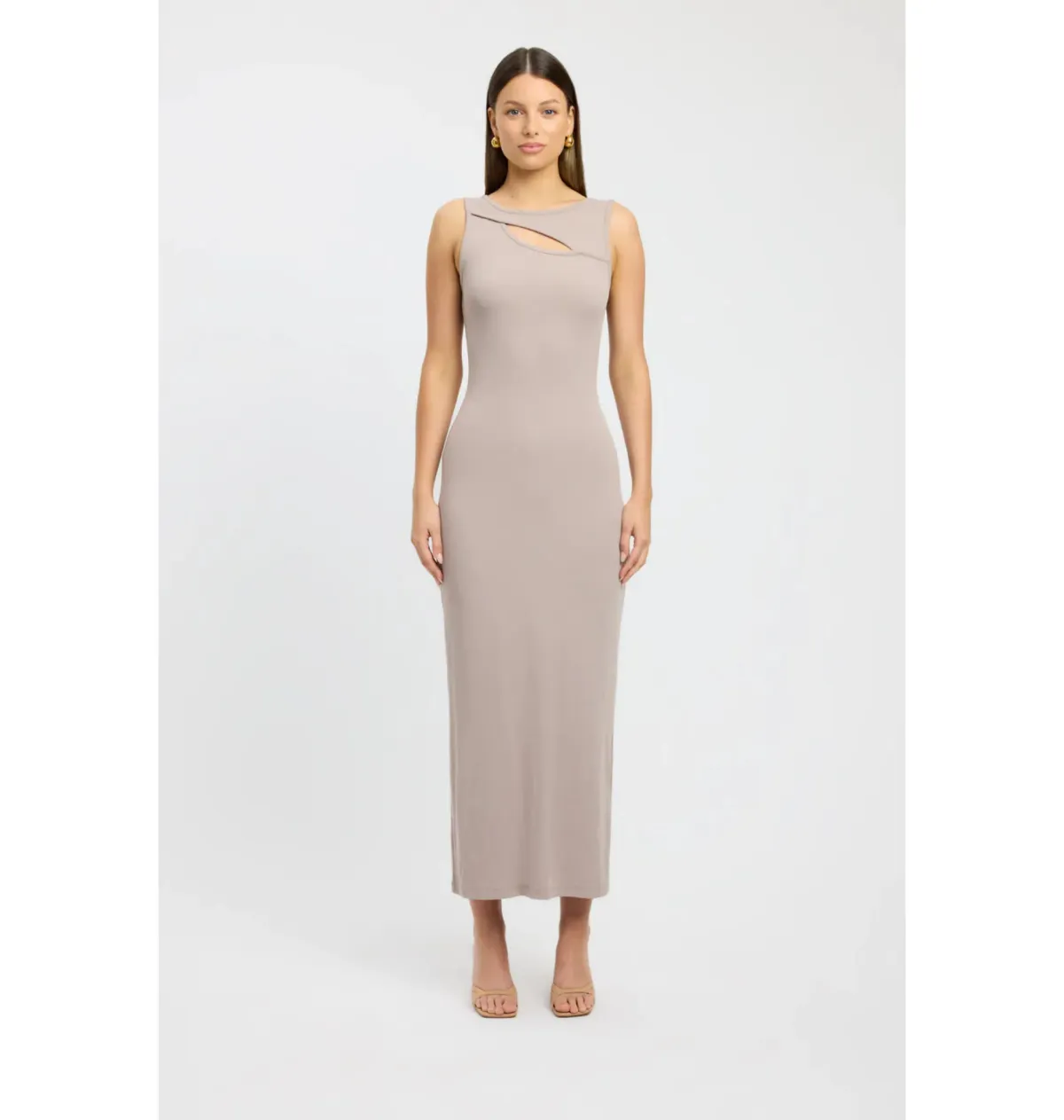 Kookaï Zara Maxi Dress Ash Grey Size AU 34 / AU 6  - Image 1