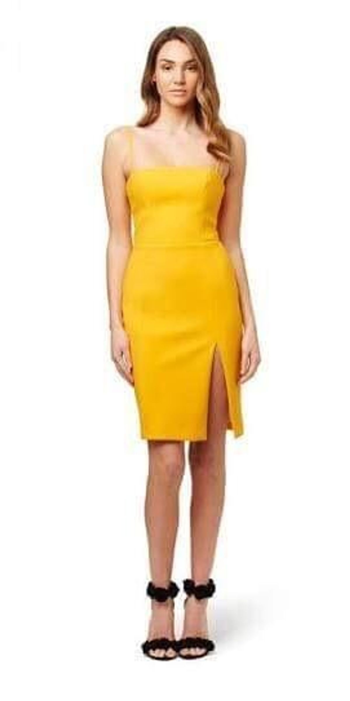 Kookai Honey Dress Yellow Size 12 - Image 2